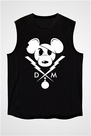 Danger Mouse Siyah Unisex  Kolsuz Tişört