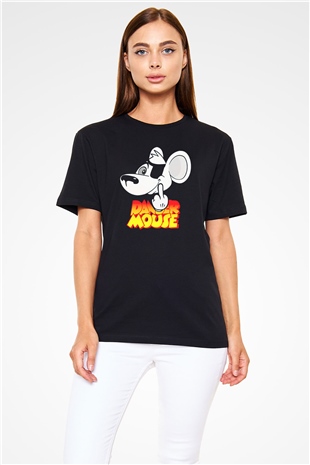 Danger Mouse Siyah Unisex Tişört