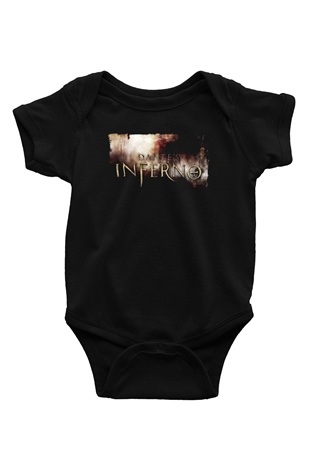 Dantes Inferno Siyah Bebek Body - Zıbın