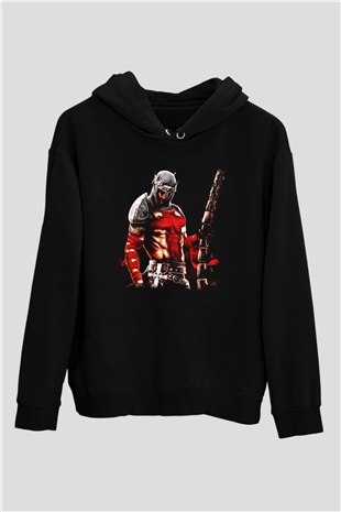 Dantes Inferno Siyah Unisex Hoodie