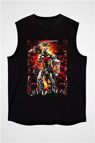 Dantes Inferno Siyah Unisex Kolsuz Tişört