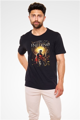 Dantes Inferno Siyah Unisex Tişört T-Shirt