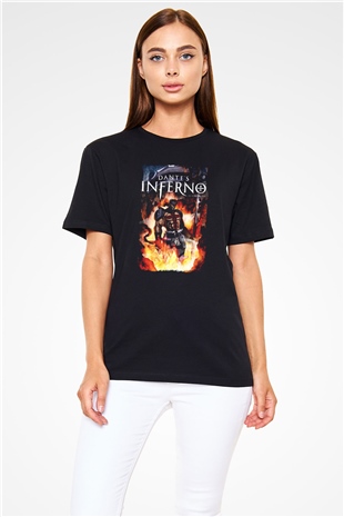 Dantes Inferno Siyah Unisex Tişört T-Shirt