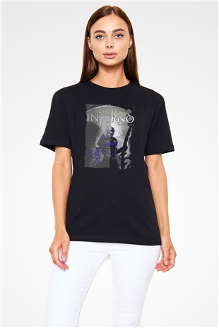 Dantes Inferno Siyah Unisex Tişört T-Shirt