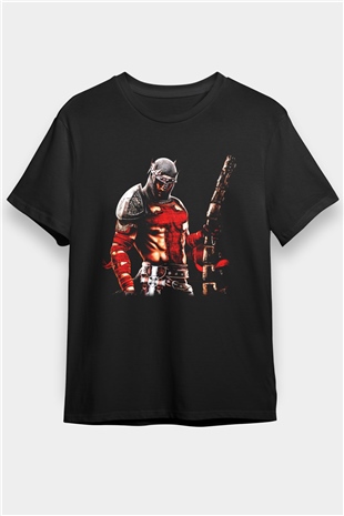 Dantes Inferno Siyah Unisex Tişört T-Shirt