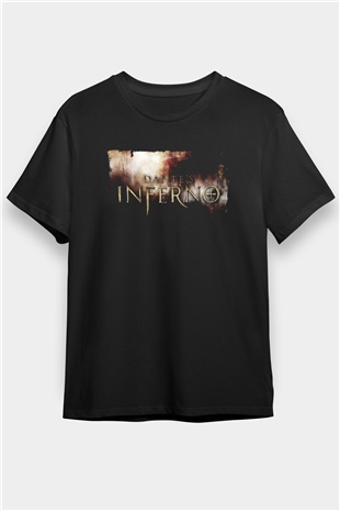Dantes Inferno Siyah Unisex Tişört T-Shirt