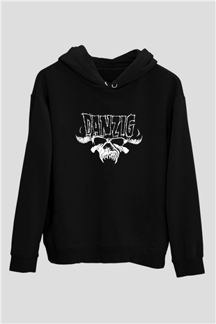 Danzig Siyah Unisex Hoodie