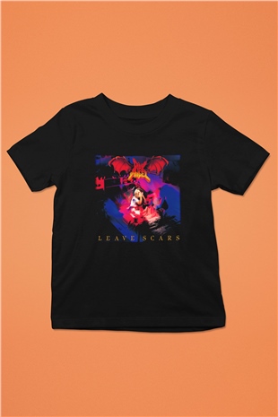 Dark Angel Baskılı Siyah Unisex Çocuk Tişört