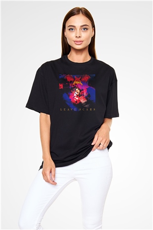 Dark Angel Siyah Unisex Oversize Tişört T-Shirt