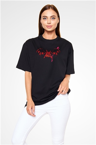 Dark Angel Siyah Unisex Oversize Tişört T-Shirt