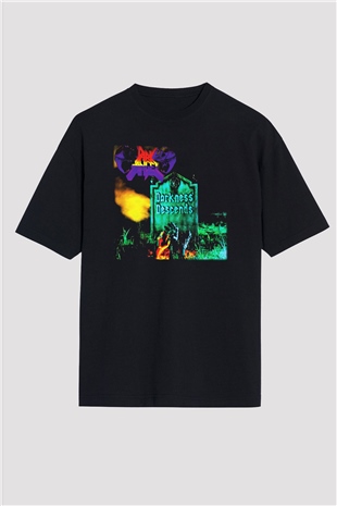 Dark Angel Siyah Unisex Oversize Tişört T-Shirt