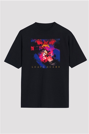 Dark Angel Siyah Unisex Oversize Tişört T-Shirt