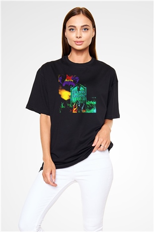 Dark Angel Siyah Unisex Oversize Tişört T-Shirt