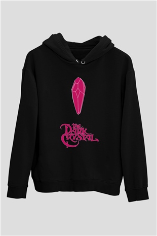Dark Crystal Siyah Unisex Hoodie