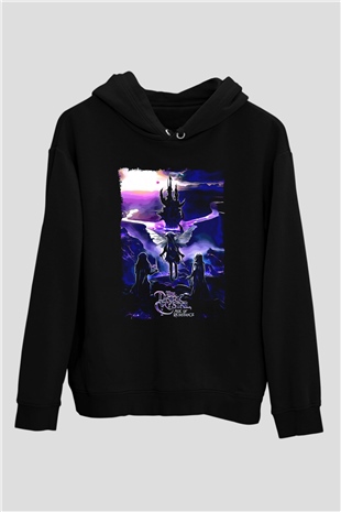 Dark Crystal Siyah Unisex Hoodie