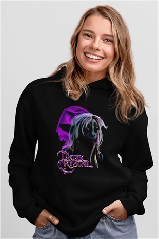 Dark Crystal Siyah Unisex Hoodie