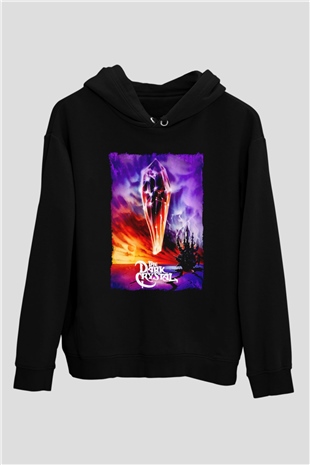 Dark Crystal Siyah Unisex Hoodie