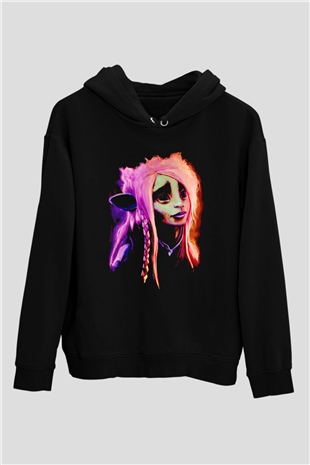 Dark Crystal Siyah Unisex Hoodie