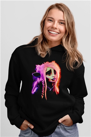 Dark Crystal Siyah Unisex Hoodie