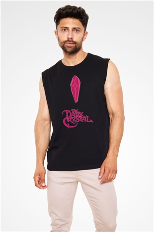 Dark Crystal Siyah Unisex  Kolsuz Tişört