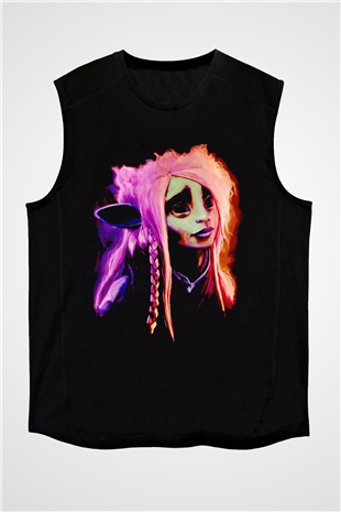 Dark Crystal Siyah Unisex  Kolsuz Tişört