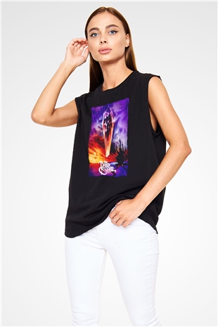 Dark Crystal Siyah Unisex  Kolsuz Tişört