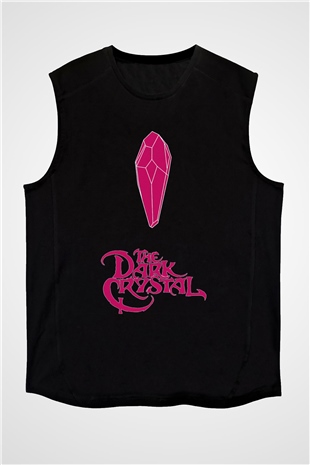 Dark Crystal Siyah Unisex  Kolsuz Tişört