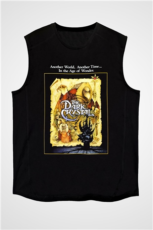 Dark Crystal Siyah Unisex Kolsuz Tişört
