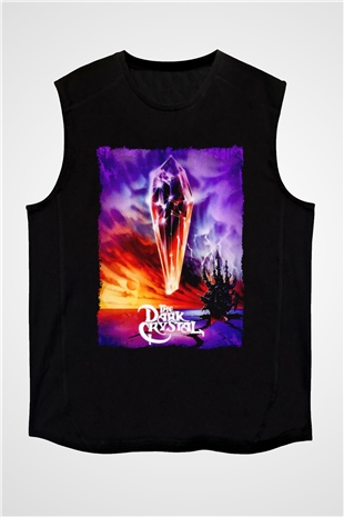 Dark Crystal Siyah Unisex  Kolsuz Tişört