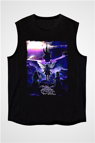 Dark Crystal Siyah Unisex  Kolsuz Tişört