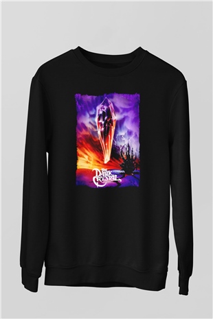 Dark Crystal Siyah Unisex  Sweatshirt