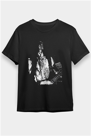 Dark Funeral Baskılı Unisex Siyah Tişört - Tshirt