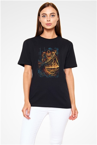 Dark Souls Baskılı Unisex Siyah Tişört - Tshirt