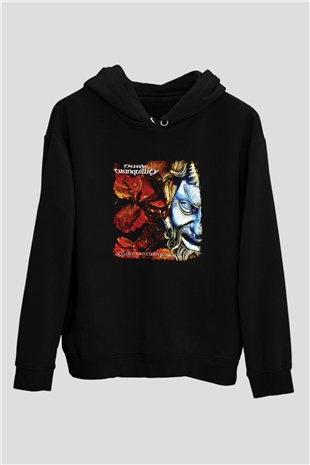Dark Tranquillity Baskılı Unisex Siyah Hoodie