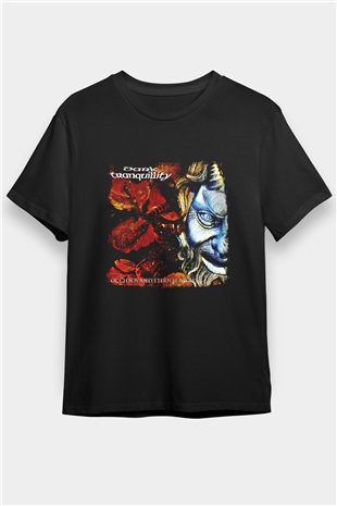 Dark Tranquillity Baskılı Unisex Siyah Tişört