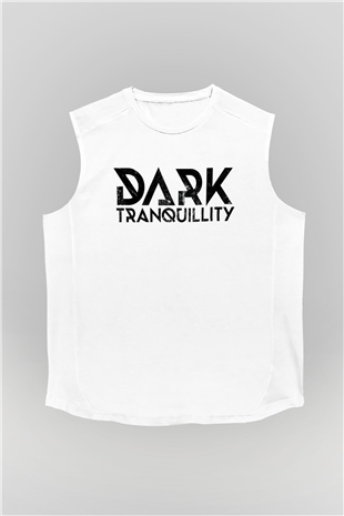 Dark Tranquillity Beyaz Unisex Kolsuz Tişört