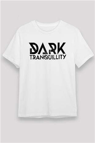 Dark Tranquillity Beyaz Unisex Tişört T-Shirt - TişörtFabrikası