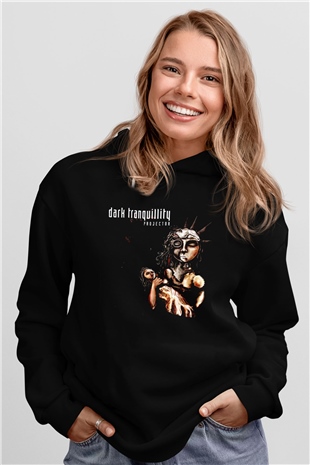Dark Tranquillity Siyah Unisex Kapüşonlu Sweatshirt