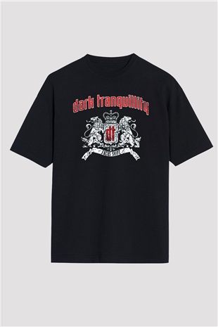 Dark Tranquillity Siyah Unisex Oversize Tişört T-Shirt
