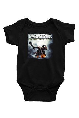Darksiders Siyah Bebek Body - Zıbın