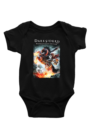 Darksiders Siyah Bebek Body - Zıbın
