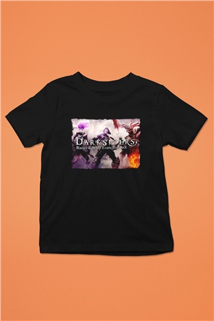 Darksiders Siyah Unisex Çocuk Tişört