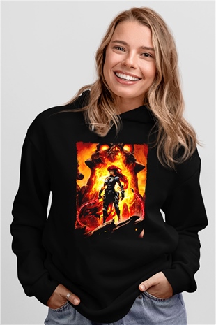 Darksiders Siyah Unisex Hoodie