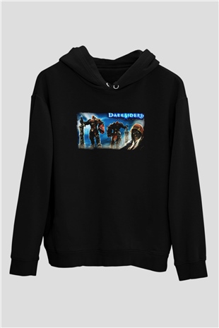 Darksiders Siyah Unisex Hoodie