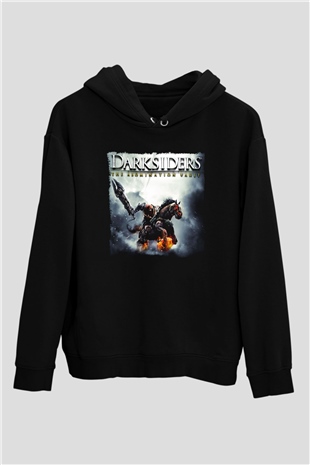 Darksiders Siyah Unisex Hoodie