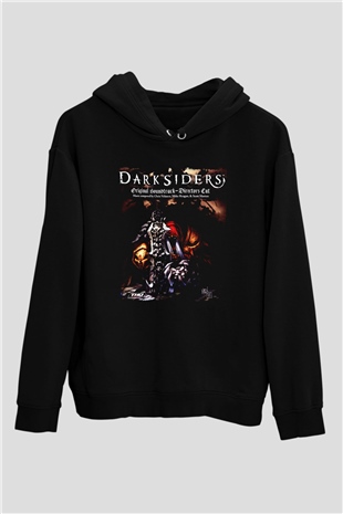 Darksiders Siyah Unisex Hoodie