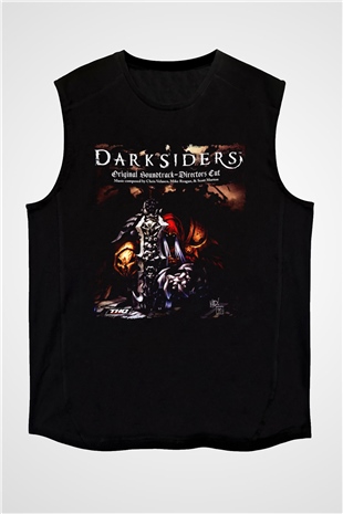Darksiders Siyah Unisex Kolsuz Tişört
