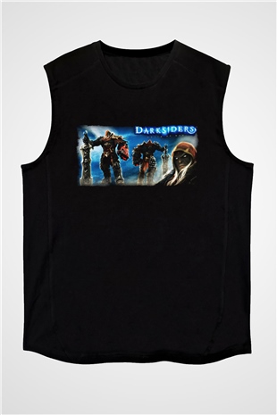 Darksiders Siyah Unisex Kolsuz Tişört