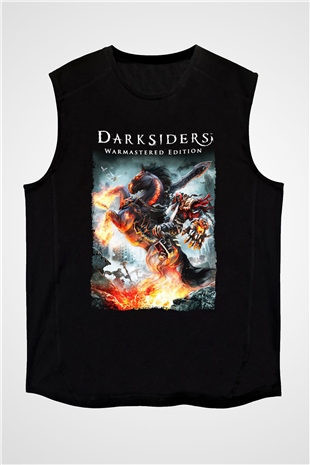 Darksiders Siyah Unisex Kolsuz Tişört