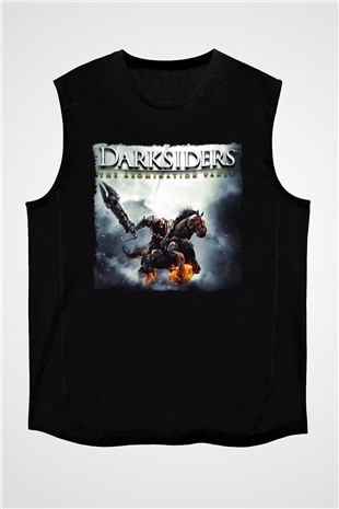 Darksiders Siyah Unisex Kolsuz Tişört